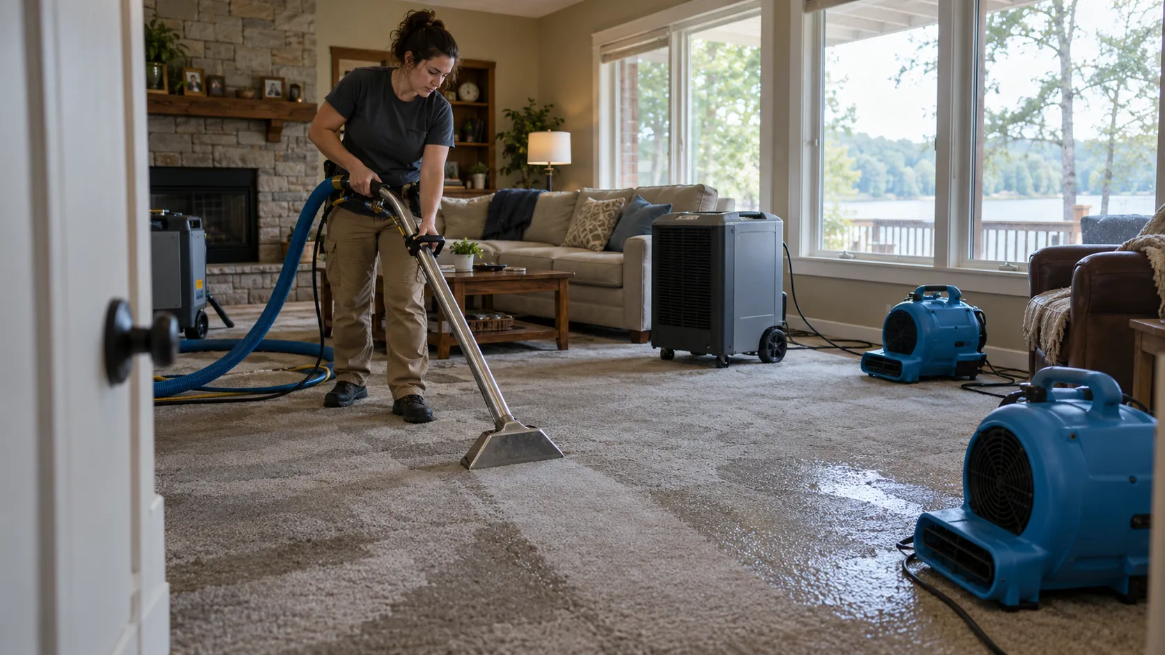 Water Extraction & Structural Drying in Pensacola, FL
